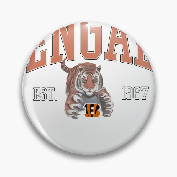 Item preview, Cincinnati Bengals Football, Vintage Cincinnati Est 1967 Game Day designed and sold by ArminKoestDE.