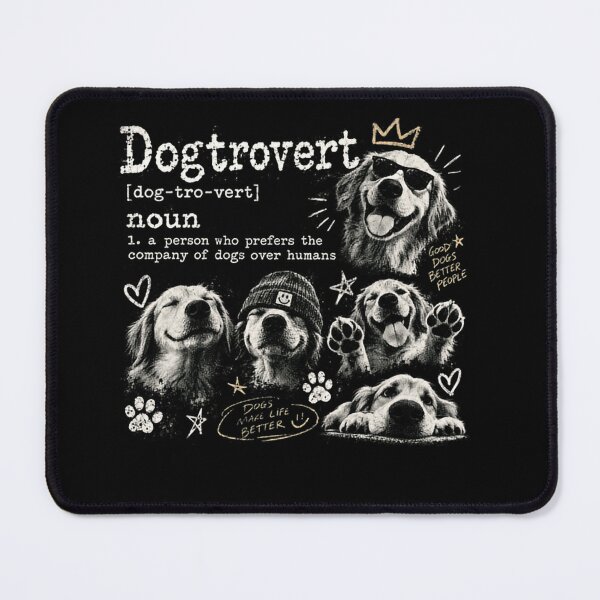 Item preview, Dogtrovert Dog Lover Definition Pet Parent Canine Enthusiast designed and sold by RetroMini2026.
