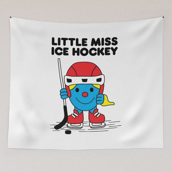 Item preview, Little Miss Ice Hockey Cartoon Character designed and sold by NICHONING12.