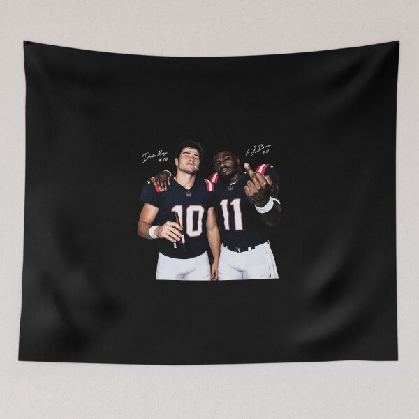 Item preview, Drake Maye AJ Brown designed and sold by IreneMeyerr.
