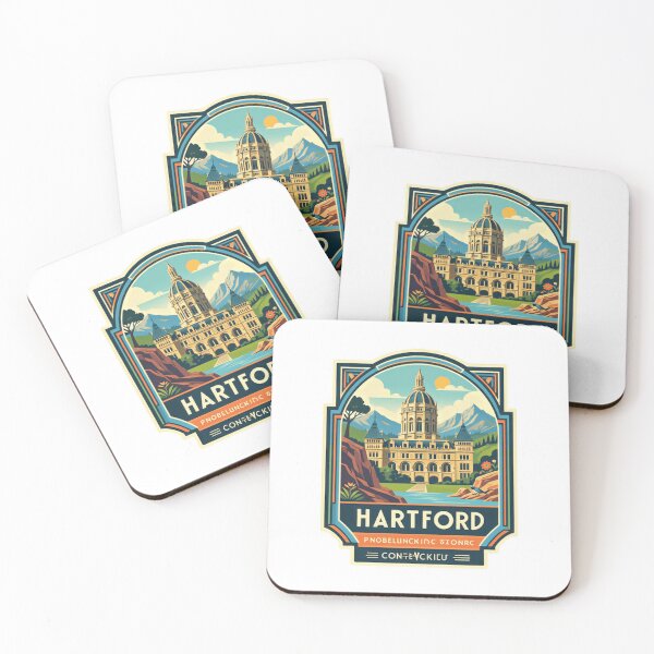 Item preview, Hartford Pnobelunkinc Sionrc Conteyckieu Connecticut City State Travel Landmark designed and sold by Star3NowForMe.