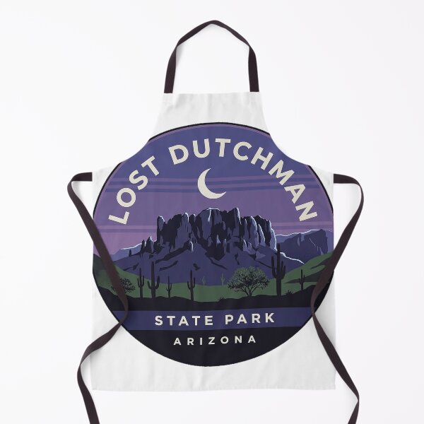 Item preview, Lost Dutchman State Park Blue Hour Superstition Mountains Sticker designed and sold by DetourDgn.