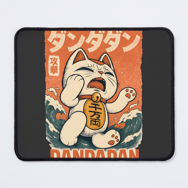Item preview, Turbo Granny Lucky Cat Inspired Dandadan Design with Energetic Charm designed and sold by tlcgiftcenter.