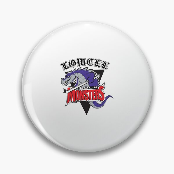Item preview, Retro Lowell Lock Monsters Hockey Mascot designed and sold by NICHONING12.