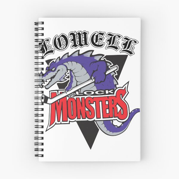 Item preview, Retro Lowell Lock Monsters Hockey Mascot designed and sold by NICHONING12.