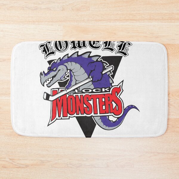 Item preview, Retro Lowell Lock Monsters Hockey Mascot designed and sold by NICHONING12.