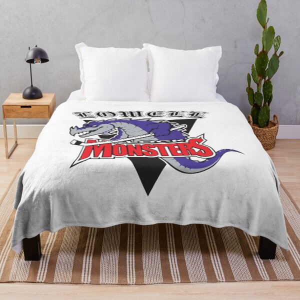 Item preview, Retro Lowell Lock Monsters Hockey Mascot designed and sold by NICHONING12.