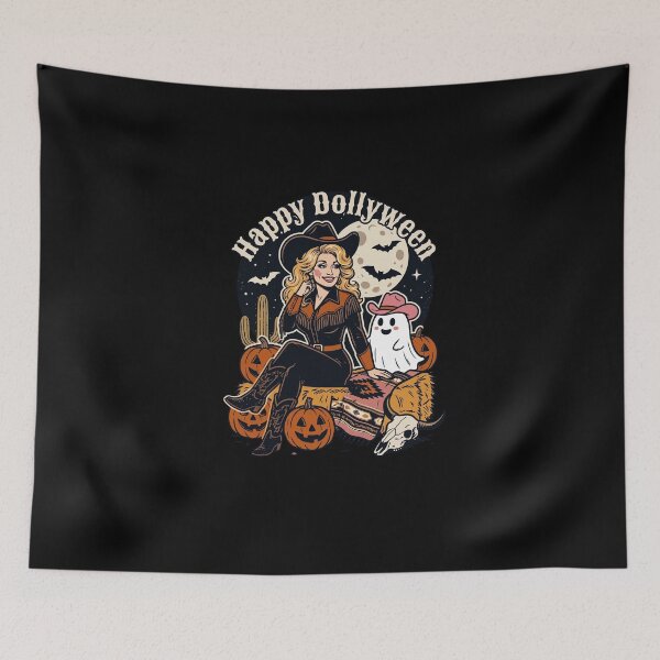 Item preview, Happy Dollyween, Dolly Halloween, Dolly Parton Country  designed and sold by vdzooart.