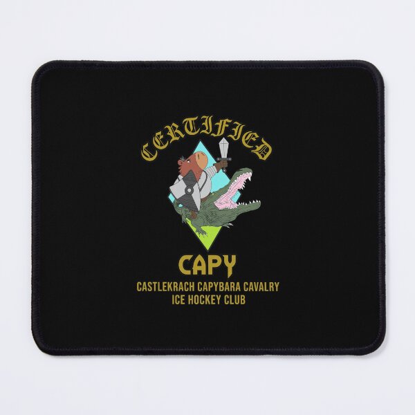 Item preview, Certified Capybara Cavalry Ice Hockey Knight designed and sold by NICHONING12.