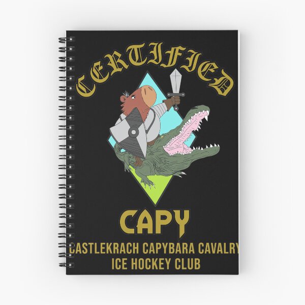 Item preview, Certified Capybara Cavalry Ice Hockey Knight designed and sold by NICHONING12.