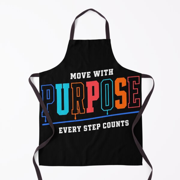 Item preview, Move With Purpose Every Step Counts Motivational Quote designed and sold by the-dovlat.
