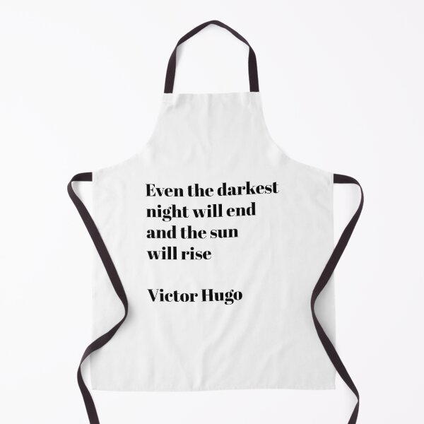 Item preview, Motivational words - Even the darkest night - Victor Hugo designed and sold by Inspirationmotivation.