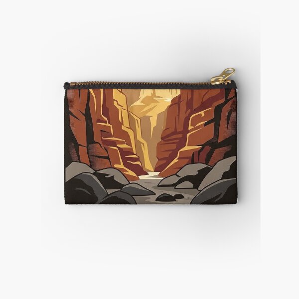 Item preview, Siphon Draw Trail Lost Dutchman State Park Canyon Sticker designed and sold by DetourDgn.