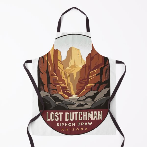 Item preview, Siphon Draw Trail Lost Dutchman State Park Canyon Sticker designed and sold by DetourDgn.