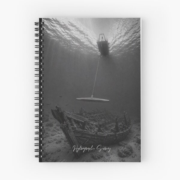 Item preview, Beneath the Surface – Black and White Hydrographic Survey designed and sold by FreePath-Move.