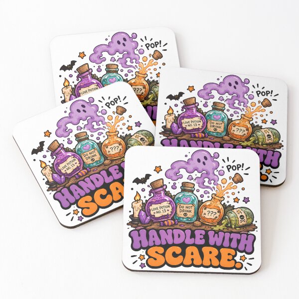 Item preview, Groovy Retro Handle With Scare - Funny Halloween Witch Potion designed and sold by ianm1028.
