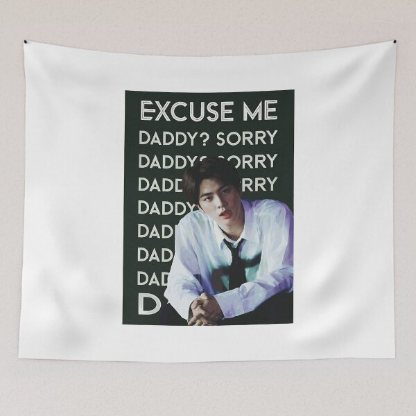Item preview, Excuse Me Daddy Sorry Graphic Tee designed and sold by Gavles1997.