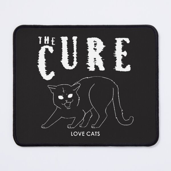 Item preview, The Cure Inspired Love Cats Design for Music and Cat Lovers designed and sold by Motorgasolina.