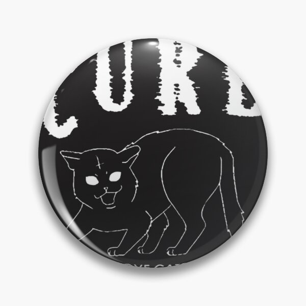 Item preview, The Cure Inspired Love Cats Design for Music and Cat Lovers designed and sold by Motorgasolina.