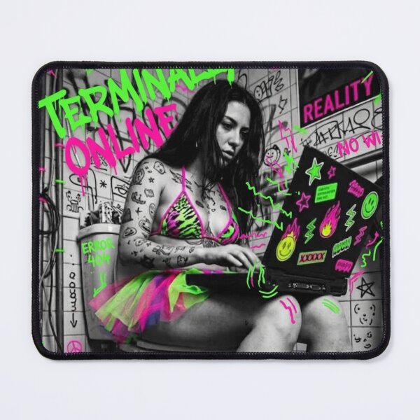 Item preview, Thr0n3‑Gl1tch R3b00t: The Toilet‑Net Gremlin Running Full Terminal‑Lore Voltage designed and sold by Print Fiction.