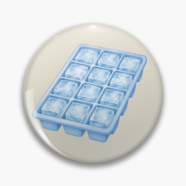 Item preview, Blue Ice Cube Tray Illustration for Kitchen and Cold Drink Lovers designed and sold by Theproxmrt.