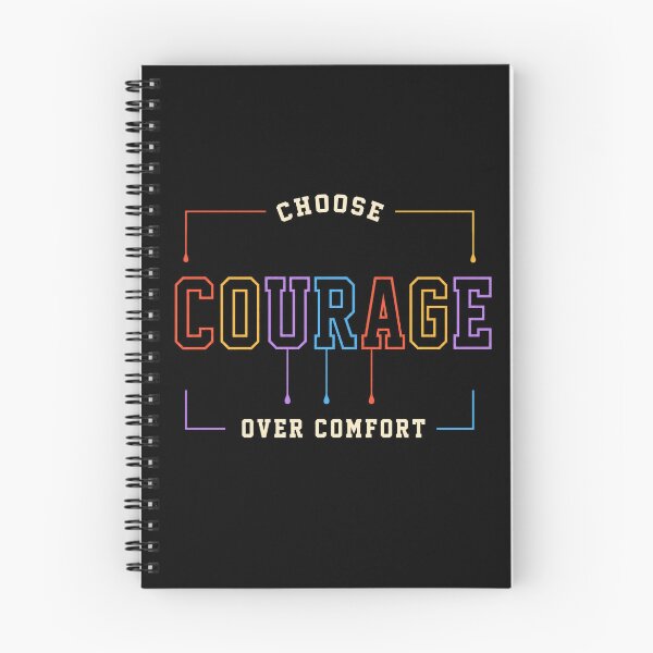 Item preview, Choose Courage Over Comfort Motivational Quote designed and sold by the-dovlat.