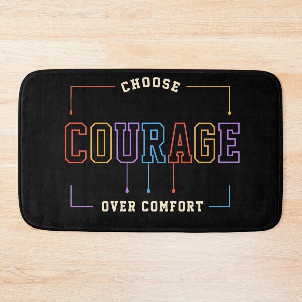 Item preview, Choose Courage Over Comfort Motivational Quote designed and sold by the-dovlat.