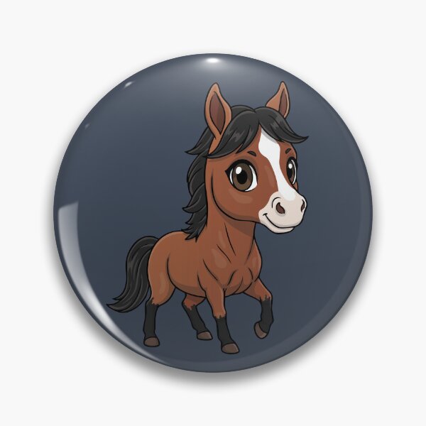 Item preview, A chibi-style drawing of the horse Abstang designed and sold by Cheval-de-coeur.