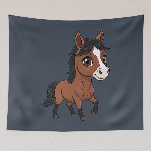 Item preview, A chibi-style drawing of the horse Abstang designed and sold by Cheval-de-coeur.