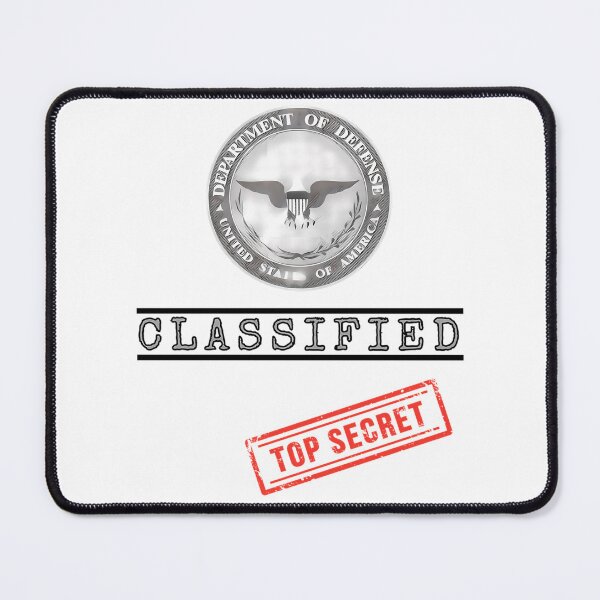 Item preview, Top Secret Stolen Classified Document Easy Halloween Costume designed and sold by ZahiraFi-reston.