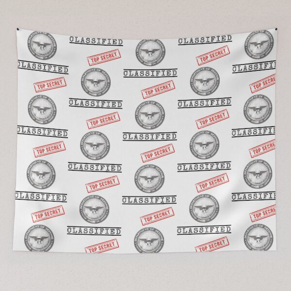 Item preview, Top Secret Stolen Classified Document Easy Halloween Costume designed and sold by ZahiraFi-reston.