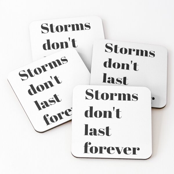 Item preview, Motivational words storms dont last forever designed and sold by Inspirationmotivation.