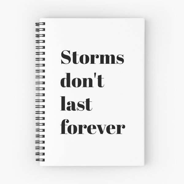 Item preview, Motivational words storms dont last forever designed and sold by Inspirationmotivation.