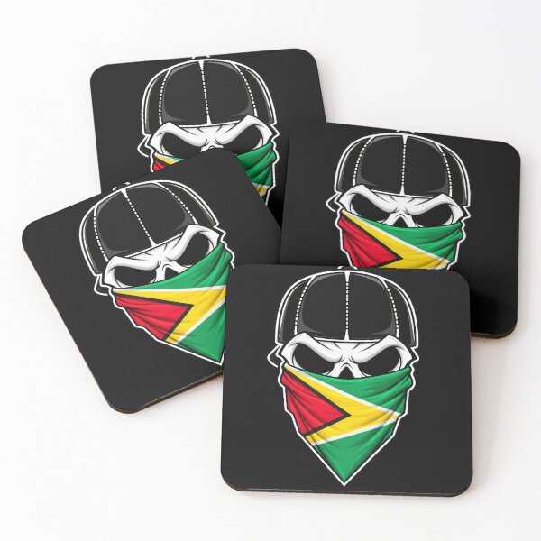 Item preview, Copy of Skull with Cap and Dominica Flag Bandana designed and sold by West indian touch.