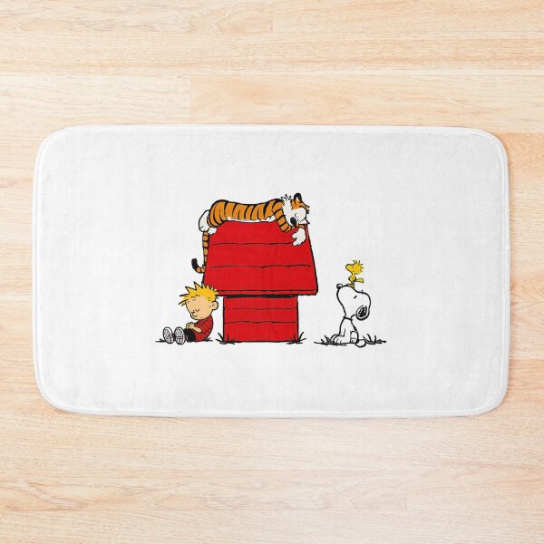 Item preview, Snoopy And Woodstock Vs Calvin V Hobbes Doghouse designed and sold by Spark-Budz.