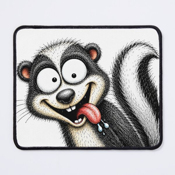 Item preview, Funny Skunk Cartoon – Crazy Skunk designed and sold by Sed94.