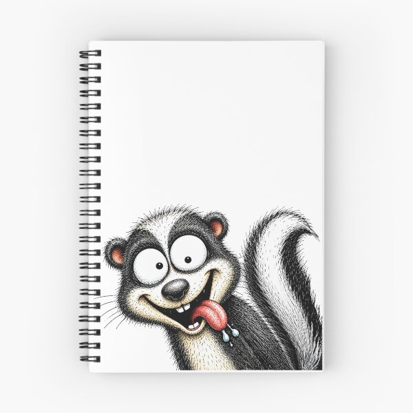 Item preview, Funny Skunk Cartoon – Crazy Skunk designed and sold by Sed94.