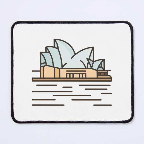 Item preview, Sydney Opera House Australia Travel Landmark Architecture designed and sold by Star3NowForMe.