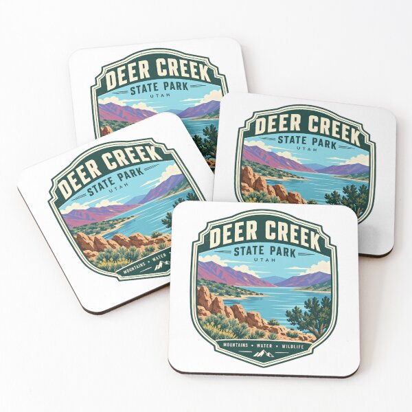 Item preview, Deer Creek State Park Utah Mountains Water Wildlife Outdoor Travel Adventure designed and sold by Simsimah26Parks.