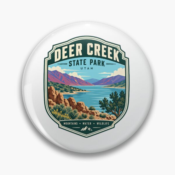Item preview, Deer Creek State Park Utah Mountains Water Wildlife Outdoor Travel Adventure designed and sold by Simsimah26Parks.