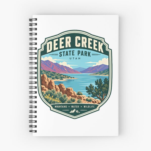 Item preview, Deer Creek State Park Utah Mountains Water Wildlife Outdoor Travel Adventure designed and sold by Simsimah26Parks.