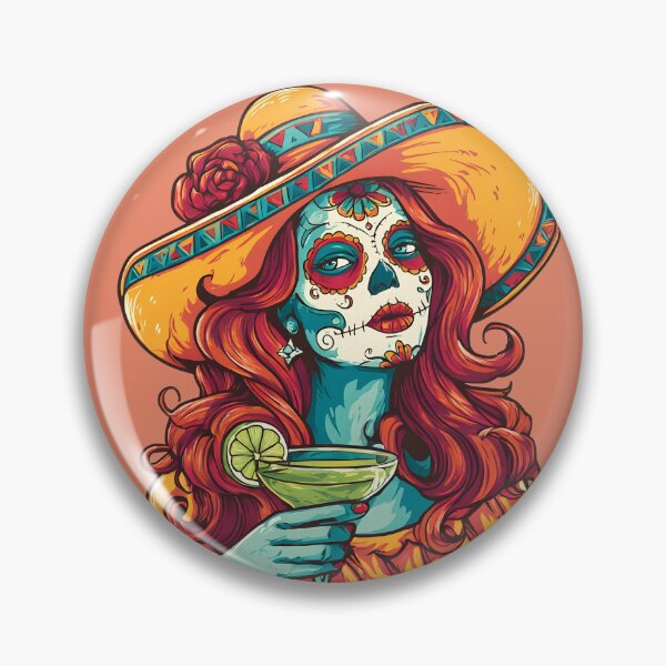 Item preview, Mexican La Catrina Calavera Woman designed and sold by Instant Printing.