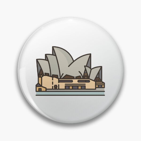 Item preview, Sydney Opera House Australian Travel Landmark Tourist Vacation designed and sold by Star3NowForMe.
