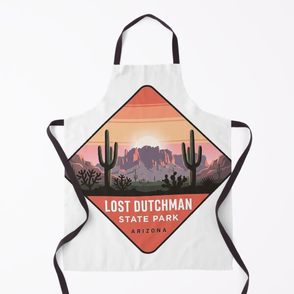 Item preview, Lost Dutchman State Park Sunrise Diamond Badge Sticker designed and sold by DetourDgn.