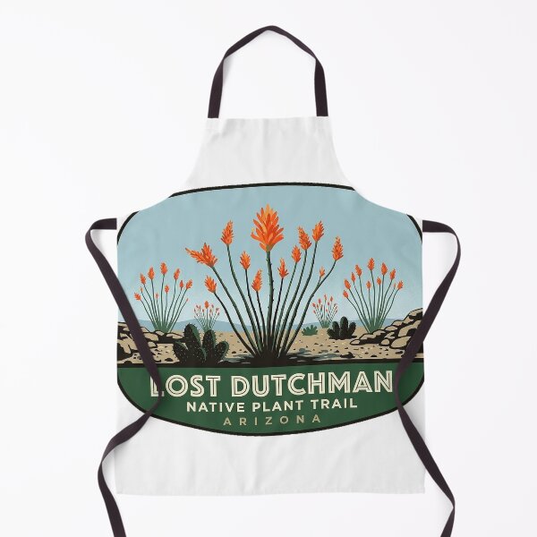 Item preview, Native Plant Trail Ocotillo Bloom Lost Dutchman Sticker designed and sold by DetourDgn.
