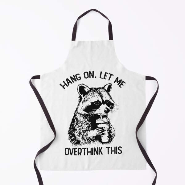 Item preview, Hang On Let Me Overthink This Raccoon Meme designed and sold by LounisArt.