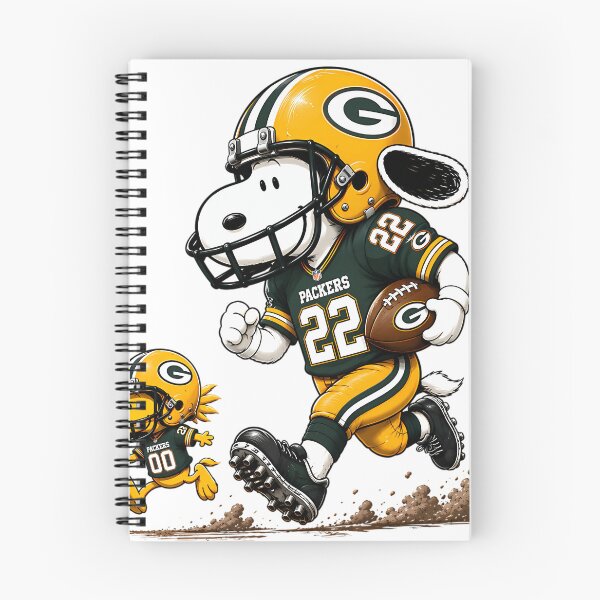 Item preview, Green Bay Packers Snoopy And Woodstock Players designed and sold by Spark-Budz.