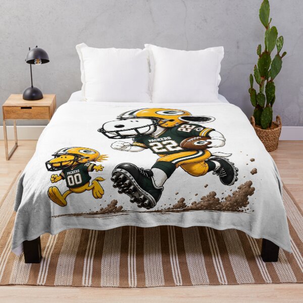 Item preview, Green Bay Packers Snoopy And Woodstock Players designed and sold by Spark-Budz.