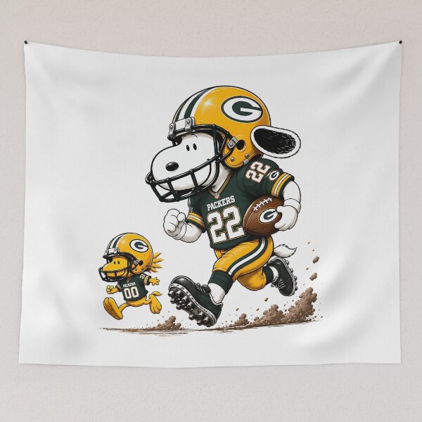 Item preview,  Green Bay Packers Snoopy And Woodstock Players  designed and sold by Spark-Budz.