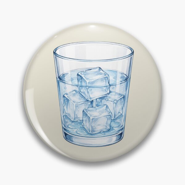 Item preview, Glass of Ice Water Illustration for Refreshing Drink Lovers designed and sold by Theproxmrt.